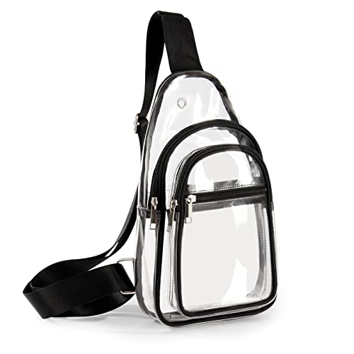 Klare Brustbeutel Für Männer Frauen wasserdichte Transparente PVC Crossbody Tasche Kleine Freizeit Menschen Umhängetasche Telefon Schlinge Taschen von THINCAN