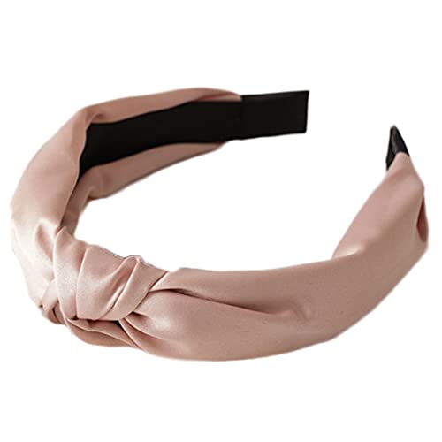 Knotted Stirnbänder Feste Farbe Breites Haarband Vintage Twist Knot Turban Haar Reifen Temperament Haarzubehör Knotted Stirnbänder Feste Farbe Breites Haarband Vintage Twist Knot Turban Haar Reifen Temperament Haarzubehör von THINCAN