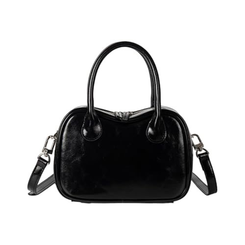 Kompakte Umhängetasche PU Leder Crossbody Geldbeutel Für Frauen Lässig Handtasche Pendlertaschen Für Arbeit Und Tägliche Verwendung Von Handheld Bowling Tasche von THINCAN