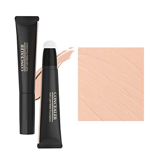 Kontur Schönheit Zauberstab Flüssiges Gesicht Concealer Konturstift Mit Kissen Applikator Hochabdeckung Natürlicher Mattes Finish Flüssigkontur Stick Mit Schwamm Flüssigkeits Make Up von THINCAN