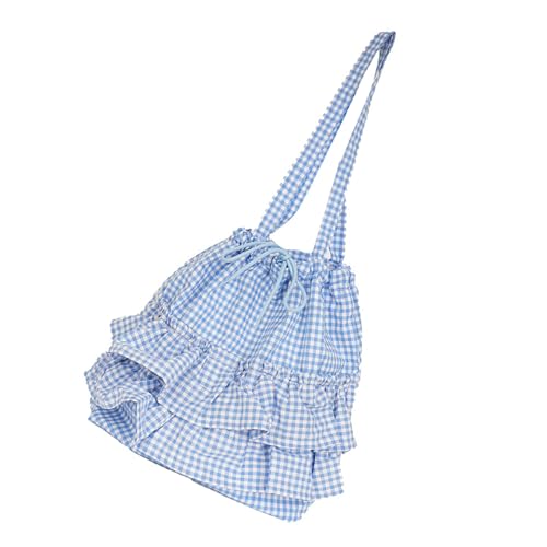 Korean Styles Achselbeutel Für Frauen Handtasche Drawschnelle Umhängetasche Rüschen Plaids Unterarm Mode Pendeln Frauen Schulter Mode Achselhilfe Trendige Handtasche Große Kapazität Unterarm von THINCAN