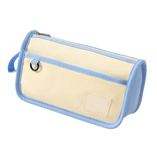 Koreanische Stile Bleistiftkoffer Leinwand Bleistiftbeutel Große Kapazität Stifthülle Stiftbeutel Ästhetische Tasche Organisatoren Große Kapazität Leinwand Beutel Ästhetische Beutel von THINCAN