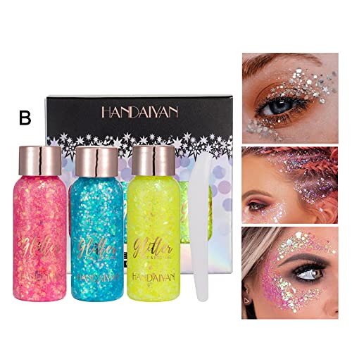 Kosmetisch Funkelnder Glitzer Lidschatten Gesicht Schimmert Lidschatten Langlebig Gejewelte Malerei Glitzer Körpermalerei Gesicht Schimmert Kosmetisch Funkelnder Glitzer Lidschatten Gesicht Schimmert Lidschatten Langlebig Gejewelte Malerei Glitzer Körpermalerei Gesicht Schimmert von THINCAN