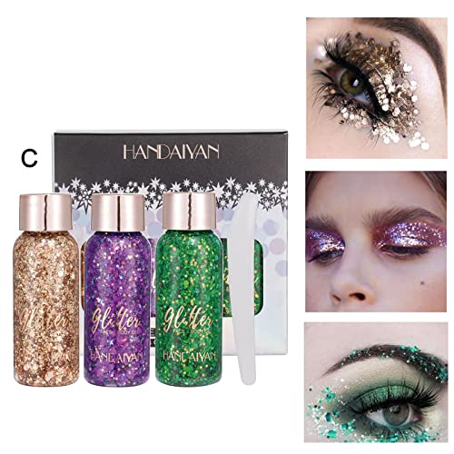 Kosmetisch Funkelnder Glitzer Lidschatten Gesicht Schimmert Lidschatten Langlebig Gejewelte Malerei Glitzer Körpermalerei Gesicht Schimmert Kosmetisch Funkelnder Glitzer Lidschatten Gesicht Schimmert Lidschatten Langlebig Gejewelte Malerei Glitzer Körpermalerei Gesicht Schimmert von THINCAN