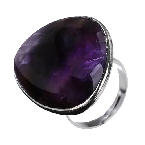 Kristallringe Moderne Minimalistische Stile Alltag Mode Schmuck Für Teenager Erwachsene Unisex Spiritueller Heilungsstein Komfort Fit Crystal von THINCAN