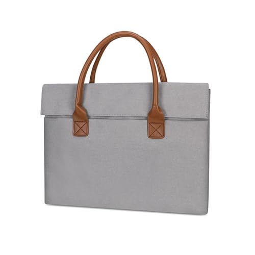 Laptop Tasche Für Frauen Männer 13-15-Zoll Laptop Hülsenbeutel Computerbeutel Aktentasche Freizeitcomputer Mit Taschen Mit von THINCAN