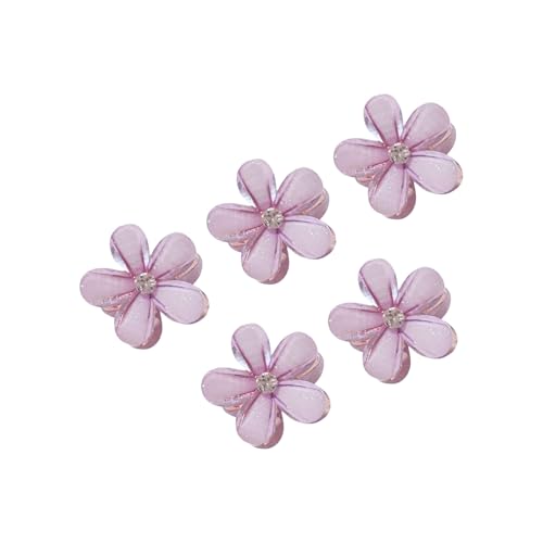 Luxuriöse Blumenhaarklauen Moderne Haare Kristall Bühne Schmuck Hochzeitsfeier Braut Braut Schmuck Kopfstück Hochzeit Blumenzubehör Accessoires von THINCAN