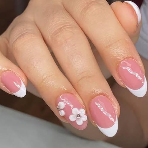 Mandelpresse Auf Nägeln Glänzende Falsche Nägel In 12 Größen 24 Stück Französische Spitzen Für Kunstdekorationen Acrylklesum Nagel Für Frauen Klar Mandelpresse Auf Nägeln Glänzende Falsche Nägel In 12 Größen 24 Stück Französische Spitzen Für Kunstdekorationen Acrylklesum Nagel Für Frauen Klar von THINCAN