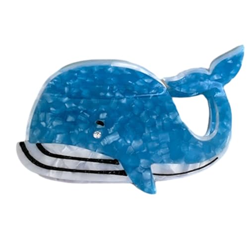 Marine Tiere Nicht Schlupfhaarklauen Klauen Wale Haarkiefer Clip Ponytailhalter Süßes Starkes Halten Haarkiefer Clip von THINCAN