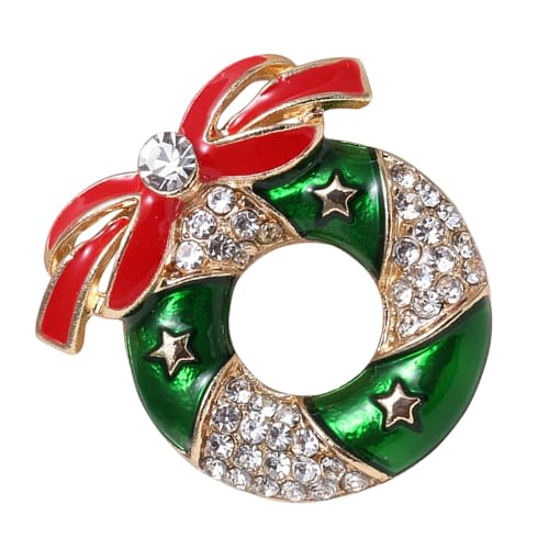 Mode Weihnachten Brosche Spaß Pin Einzigartiger Legierungsbroschen Kleidung Bagde Geeignet Für Tägliche Kleidung Oder Besondere Anlässe Urlaub Party Accessoire von THINCAN