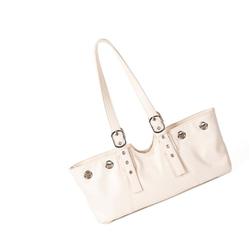 Moderne Besessen Detaillierte Unterarmbeutel Funktionelle Schulterbeteiligung Praktische PU Handtasche Kapazität Für Trendige Outfits Tragen Resistente Geräumige Schultertasche von THINCAN