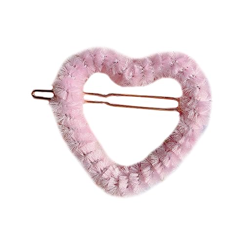 Multi Shape Haarnadel Heiße Mädchen Plütige Romantische Haarclip Mit Farbkern Stil Haarspanne Für Frau von THINCAN