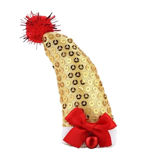 Pailletten Gefüllte Weihnachtshut Applikationen Für Hair Clip Nähflecken Handgefertigte Schals Handschuhe Haarklammern Zubehör von THINCAN