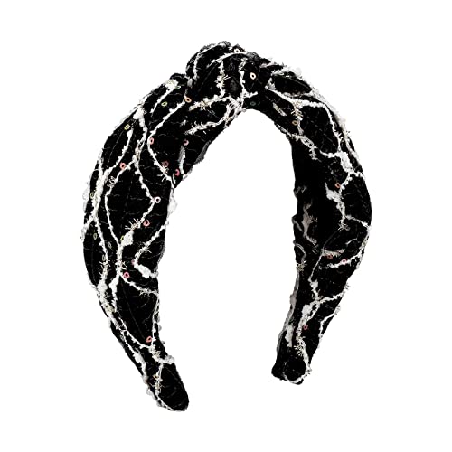 Pailletten Haare KNotted Stirnband Breites Haarband Für Reifen Für Kopfbekleidung Kopfstück Für Valentine Pailletten Haare KNotted Stirnband Breites Haarband Für Reifen Für Kopfbekleidung Kopfstück Für Valentine von THINCAN