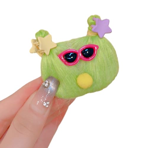 Plüsch Hässliche Puppenform Haarnadeln Heiße Mädchen Hässliche Puppen Haare Clip Carnival Photography Haarclip Für Frauen Ponytail Festival Barrettes Für Tägliche Große Schöne Barrettes Frau von THINCAN