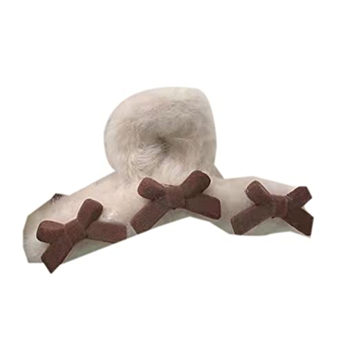 Plüschhaarklauenclip Für Frauen Samt Bownot Haare Barrettes Schöne Starke Haarnadel Nicht Schlupfhaar Kieferclips Plüschhaarklauenclip Für Frauen Samt Bownot Haare Barrettes Schöne Starke Haarnadel Nicht Schlupfhaar Kieferclips von THINCAN