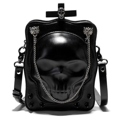 Praktische Crossbody Tasche Zarte Und Funktionale PU Leder Umhängetasche Halloween Satchel Für Verschiedene Anlässe Geeignet von THINCAN