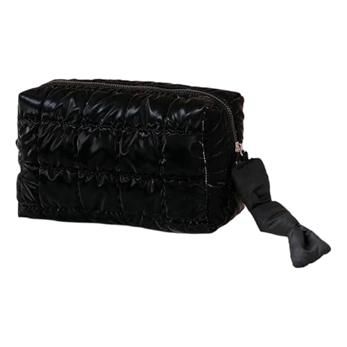 Puffer Make Up Beutel Gesteppte Kosmetische Beutel Für Frauen Große Reisetoiletten Organisiert Für Verschiedene Anlässe Modische Toilettenbeutel von THINCAN