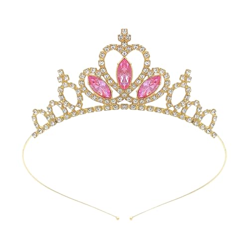 Queen Crowns Mode Head Hoop Glitzernden Kopfschmuck Haarstyling Tool Für Kinder Erwachsene Neujahrsfoto Requisiten von THINCAN