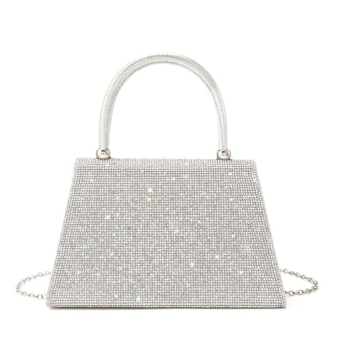 Raffinierte Brautabendtasche Mit Funkelnden Schmetterlingsbögen Stilvoller Abschlussball Handtasche Schultertasche Für Elegante Outfits von THINCAN