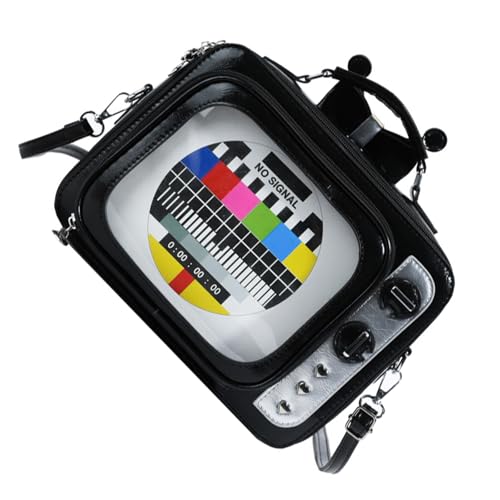 Retro Designs School Baackpack Damen Umhängetasche Mit Blick Durch Fenster Und Verstellbares Riemen Für Den Täglichen Gebrauch Modischen Rucksack von THINCAN