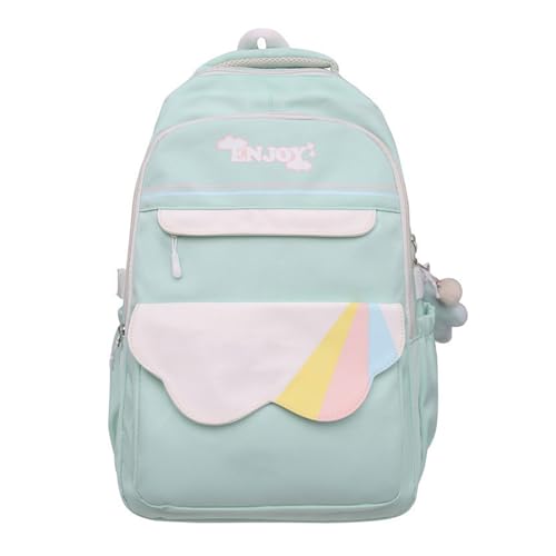 Rucksack Mit Großer Kapazität Für Studenten Schule Rucksack Damen Laptop Rucksack Modisch Lässig Tagesrucksäcke Mädchen Reiserucksack Rucksack Mit Großer Kapazität Für Studenten Schule Rucksack Damen Laptop Rucksack Modisch Lässig Tagesrucksäcke Mädchen Reiserucksack von THINCAN