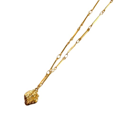 Schöne Anhänger Halskette Verstellbarer Kettenschaltkleidung Leichte Edelstahlschmuck Geschenk Für Frauen Mädchen Tägliche Party Themeed Schmuck Für Teenager Mädchen von THINCAN