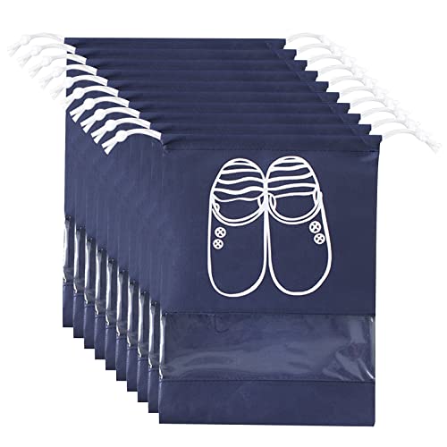 Schuhspeicherbeutel 10 Stcs Staubdichtes Wasserdichtes Klares Fensterkordelstring Tasche Für Hausmänner Und Frauen Freien Mit Reiseschuhen Freien Mit Reiseschuhen Beutel Schuhspeicherbeutel 10 Stcs Staubdichtes Wasserdichtes Klares Fensterkordelstring Tasche Für Hausmänner Und Frauen Freien Mit Reiseschuhen Freien Mit Reiseschuhen Beutel von THINCAN