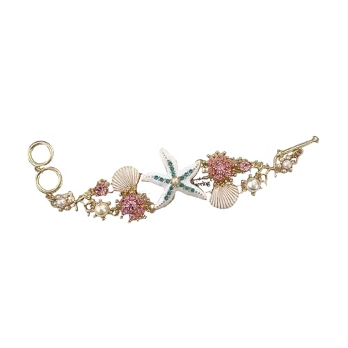 Seesterne Armband Mode Schmuck Meer Themen Armband Perlen Schmuck Muschel Anhänger Halskette Legierung Textur Für Frauen Frauen Marine Accessoires Seesterne Armband Mode Schmuck Meer Themen Armband Perlen Schmuck Muschel Anhänger Halskette Legierung Textur Für Frauen Frauen Marine Accessoires von THINCAN