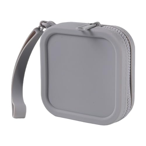 Silicon Square Geldbörse Kopfhörerbeutel Münzbeutel Brieftasche Tragbares Make Up Für Reise Und Außenbereiche Freien Für Reiseboten von THINCAN