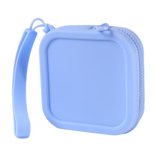 Silicon Square Geldbörse Kopfhörerbeutel Münzbeutel Brieftasche Tragbares Make Up Für Reise Und Außenbereiche Freien Für Reiseboten von THINCAN