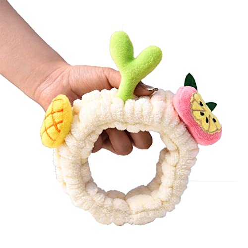 Spa Für Gesichtsstirnbänder Frauen Make Up Und Waschen Von Gesicht Terry Stirnband Elastisches Haarband Für Frauen Mädchen Hautpflege von THINCAN