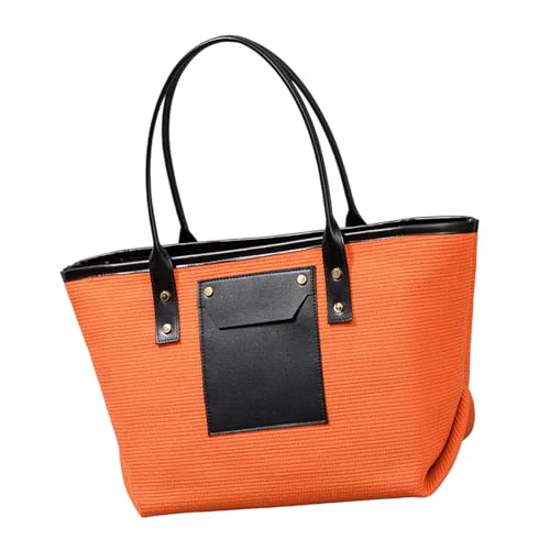 Stilvolle Böhmische Styles Umhängetasche Mit Großer Kapazität Und Gewebtes Design Strandtaschen Urlaub Handtasche Für Mode Frauen Umhängetasche Für Strand von THINCAN