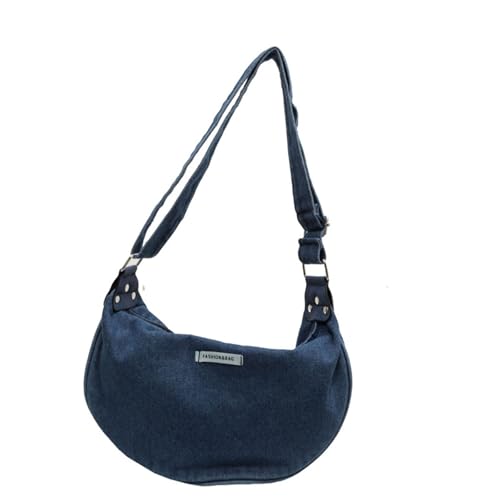 Stilvolle Jeans Unterarmtasche Für Frauen Geräumige Einzelne Schulter Und Crossbody Taschen Satchel Geldbörse Für Verschiedene Alltägliche Mode Tasche von THINCAN