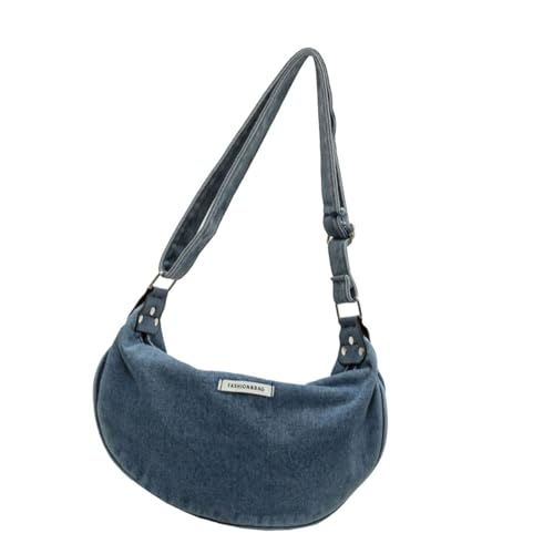 Stilvolle Jeans Unterarmtasche Für Frauen Geräumige Einzelne Schulter Und Crossbody Taschen Satchel Geldbörse Für Verschiedene Alltägliche Mode Tasche von THINCAN