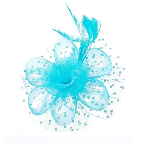 Stilvolles Gefiedertes Stirnband Mit Mesh Für Elegante Und Vintage Looks Evening Party Kopfbedeckung Kopfbedeckung von THINCAN