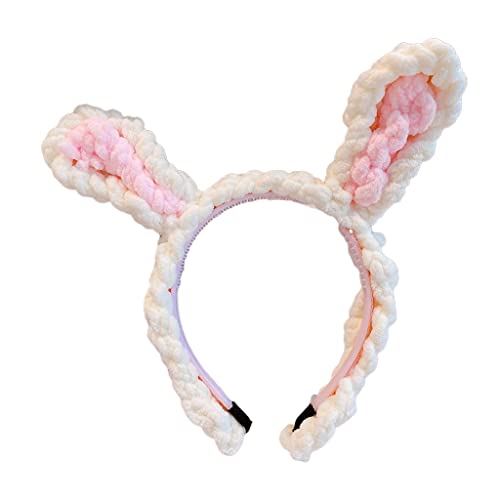 Stricker Bärenohren Haare Häkelhäkchen Kaninchen Ohren Haarband von THINCAN