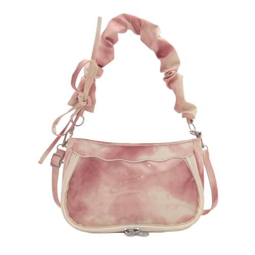 Stylische Und Leichte Achselhöhlengeldbeutel Japanische Styles Umhängetasche Mit Einzigartigem Gerissenem Design Und Komfortables Gurt Japaner Stil Handtasche von THINCAN