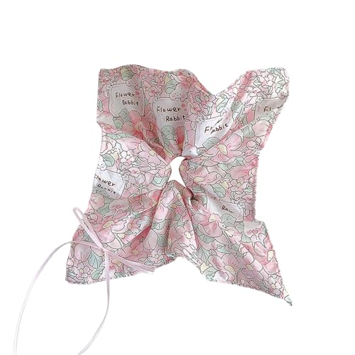 Süße Blumenmuster Haarbindung Haltbarkeit Haarband Hochelastizitäten Haarseil Geeignet Für Den Täglichen Verschleiß von THINCAN