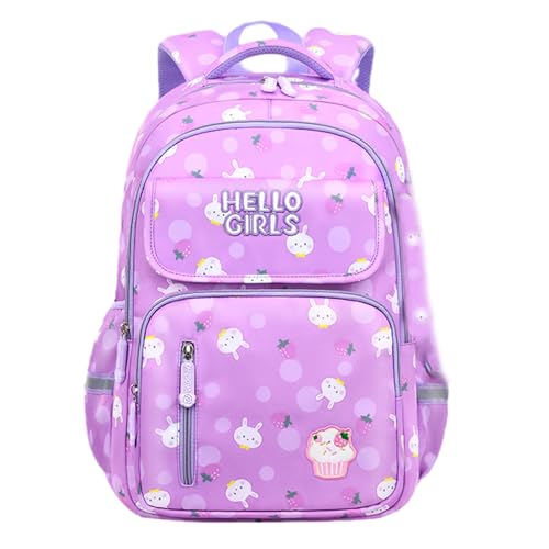 Süße Cartoon Schoolbag Für Mädchen Leichtes Rucksack Kinder Bag School Bag Splash Process Taschen Schulleiter von THINCAN