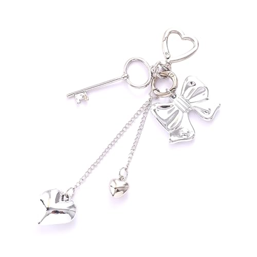 THINCAN Ästhetischer Schlüsselbund Charme Herz Bögen Bag Charm Anhänger Süßes Herz Schöpfer Schlüsselanhänger Zauberhänge Ornament Für Frauenbeutel Reizzubehör Accessoires THINCAN Ästhetischer Schlüsselbund Charme Herz Bögen Bag Charm Anhänger Süßes Herz Schöpfer Schlüsselanhänger Zauberhänge Ornament Für Frauenbeutel Reizzubehör Accessoires von THINCAN