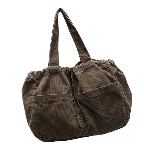 THINCAN Achselhöhle Großer Kapazität Achselhöhle Für Frauen Mädchen Lässig Pendelbeutel Drawschnelle Schulter Cord Unterarm School Frauen Mode Cord Unterarm Große Schulter Mit Großer Kapazität von THINCAN