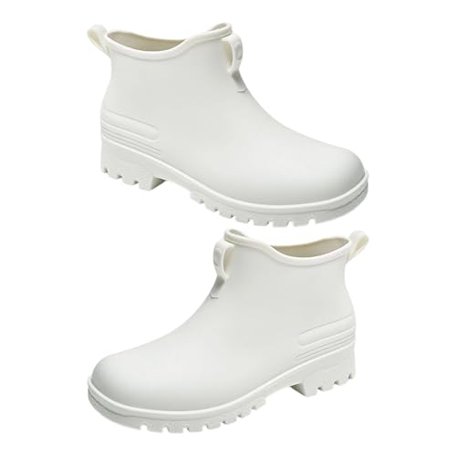THINCAN Atmungsaktives Knöchel Regenstiefel Modische Fischerei Regenschuhe Anti Slip Männer Frauen Bequeme Kurze Schuhe Wasserdichte Niedrige Top Kofferraum Für Erkundung von THINCAN