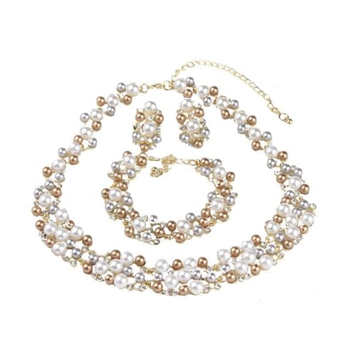 THINCAN Aussage Schmuck Set Ketten Halskette Armband Anhänger Ohrringe Birdal Schmuck Set Perfekt Für Hochzeiten Und Partys THINCAN Aussage Schmuck Set Ketten Halskette Armband Anhänger Ohrringe Birdal Schmuck Set Perfekt Für Hochzeiten Und Partys von THINCAN