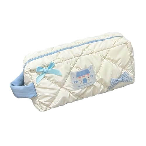 THINCAN Cartoon Bleistiftkoffer Make Up Tasche Große Kapazität Stiftkoffer Stifte Beutel Schöne Bögen von THINCAN