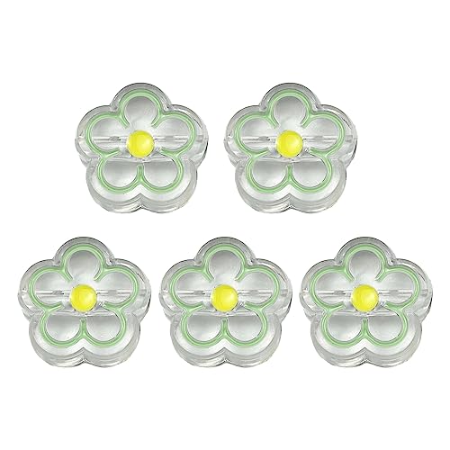 THINCAN Cartoon Clear Perle Acryl Losen Abstandshalter Perlen Handgefertigte Armbänder Halskette Perlen Schmuck Geschenk Accessoire von THINCAN