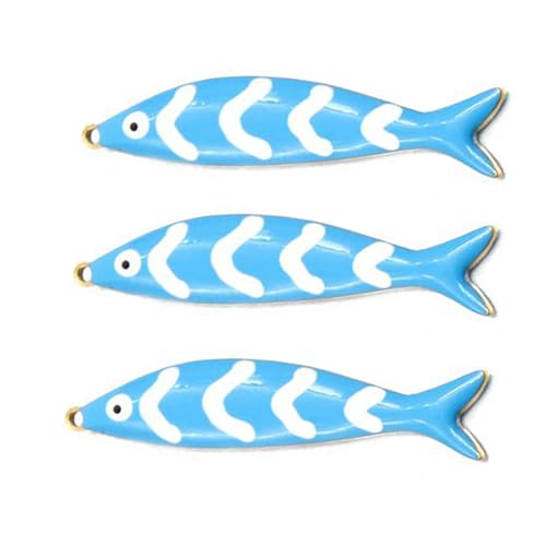 THINCAN Doppelseitiger Emaillierter Drop Anhänger Edelstahlschmuck Mit 5 Lebendiger Farbe Für Frauen Geschenk 39mm Drop Halskette Anhänger von THINCAN