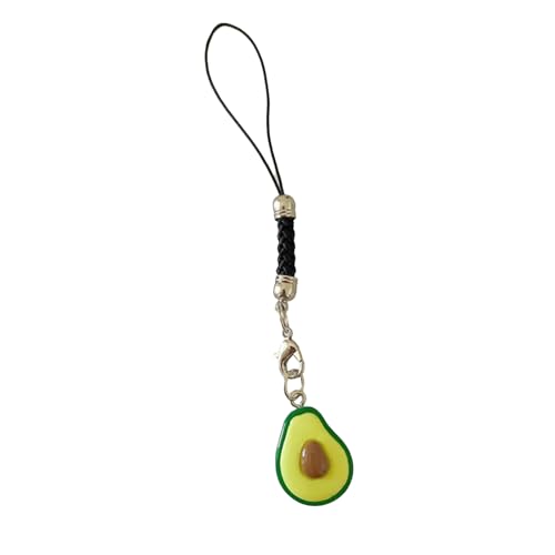 THINCAN Einzigartiges Obstph Charme Fashion Accessoire Avocado Typring Beutel Anhänger Schlüsselbund Für Telefone Und Rucksäcke von THINCAN