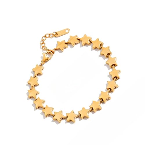 THINCAN Elegantes Kubisches Zirkonia Herzarmband Mit 16 5 22 cm Verstellbarer Kette Anspruchsvoller Metallschmuck Geschenk Vielseitige Farboptionen Herzarmband von THINCAN