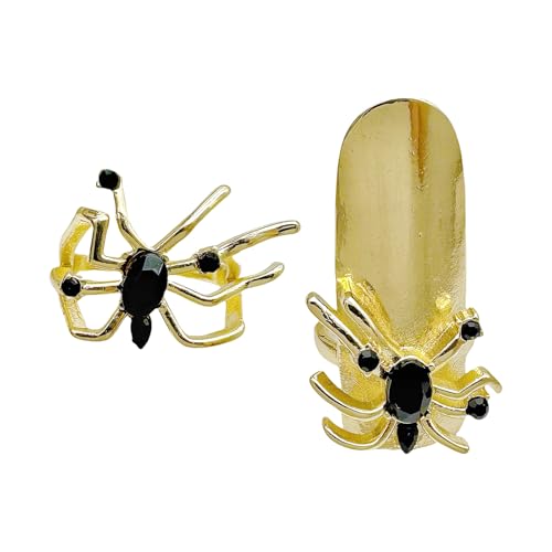 THINCAN Eröffnungsringe Spinnenringe Handschmuck Gotische Kupferstruktur Einstellbar Für Mode Enthusiasten Stapelbar von THINCAN